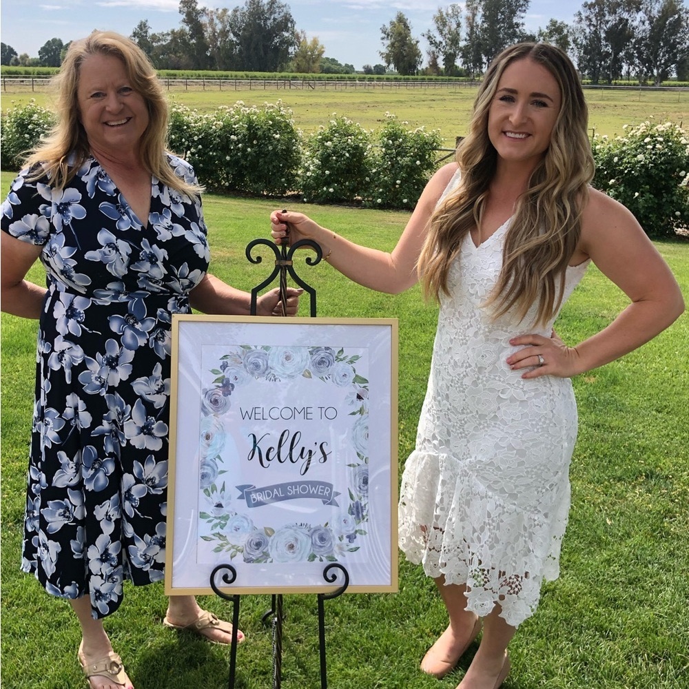 Floret Studios White Dress - size L